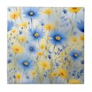 Search for cornflower blue tiles Botanical