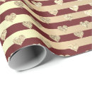 Search for burgundy stripes wrapping paper Gold