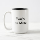 Search for conference mugs Mute