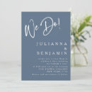 Search for slate blue wedding invitations Simple