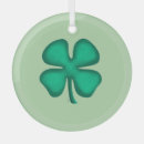 Search for 4 leaf clover ornaments Good luck