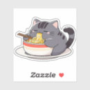 Search for funny fat cat stickers Cartoon