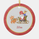 Search for reindeer with santa sleigh ornaments Keepsake