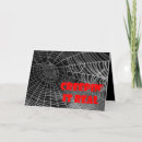 Search for spiders halloween cards Black