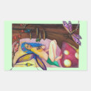 Search for dragonfly rectangle stickers Watercolor