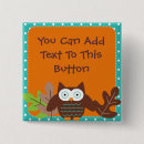 Search for cute owl buttons Hoot