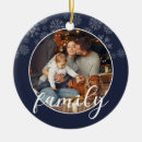 Search for double sided photo ornaments Snowflakes