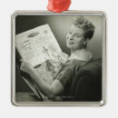 Search for black dress ornaments Looking at camera