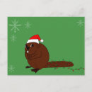 Search for beaver christmas cards Santa