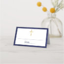 Search for place cards Gold cross