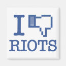 Search for rioting magnets Protest