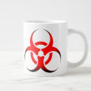 Search for biohazard mugs Warning