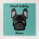 Recherche de bulldog puzzles Mignon