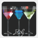 Search for martini drink stickers Blue