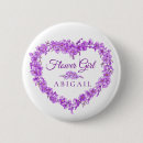 Search for purple heart buttons White