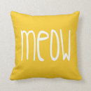 Search for grey cat pillows Yellow