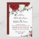 Search for elegant red wedding invitations Fall
