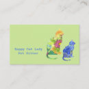 Recherche de chat heureux cartes visite Pour tous