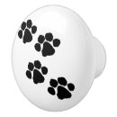 Recherche de patte chien de boutons et poignées de porte Empreintes de pattes
