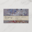 Recherche de beau cheval cartes visite Licorne