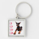 Search for doberman keychains Dog