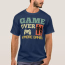 Search for game over wedding tshirts New design