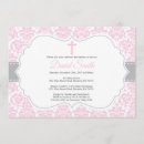 Search for pink and grey christening invitations Christian