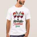 Search for christmas wine glass tshirts Christmass