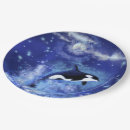 Search for whale paper plates Swimming