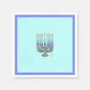 Recherche de hanukkah serviettes Menorah