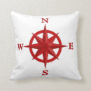 Recherche de rose de boussole coussins Nautique