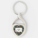 Recherche de impression florale porteclés Élégant