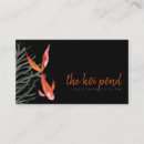 Search for koi fish business cards Orange