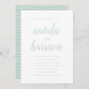Search for simplicity wedding invitations Modern