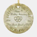 Search for 20th wedding anniversary ornaments Gold