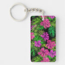 Search for pink leaf rectangular keychains Nature