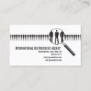 Search for recruitment agency business cards Consultant
