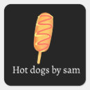 Search for corn dogs stickers Mustard