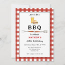 Search for beer and bbq birthday invitations Cookout