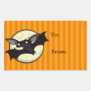 Search for bats rectangle stickers Funny