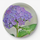 Search for hydrangea paper plates Birthday