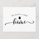 Recherche de main écrite cartes postales Minimaliste