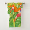 Search for bird of paradise bath towels Tropical