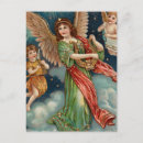 Recherche de deux anges cartes postales Vintage