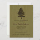 Search for tree bridal shower invitations Wood