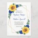Search for sunflower and roses wedding invitations Modern