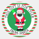 Recherche de masque autocollants Père noël