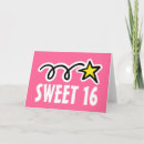 Search for funny 16th birthday cards Sweet sixteen