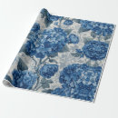 Recherche de hortensia papier cadeau Floral