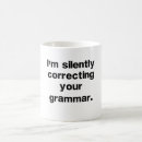 Search for english professor mugs Grammar